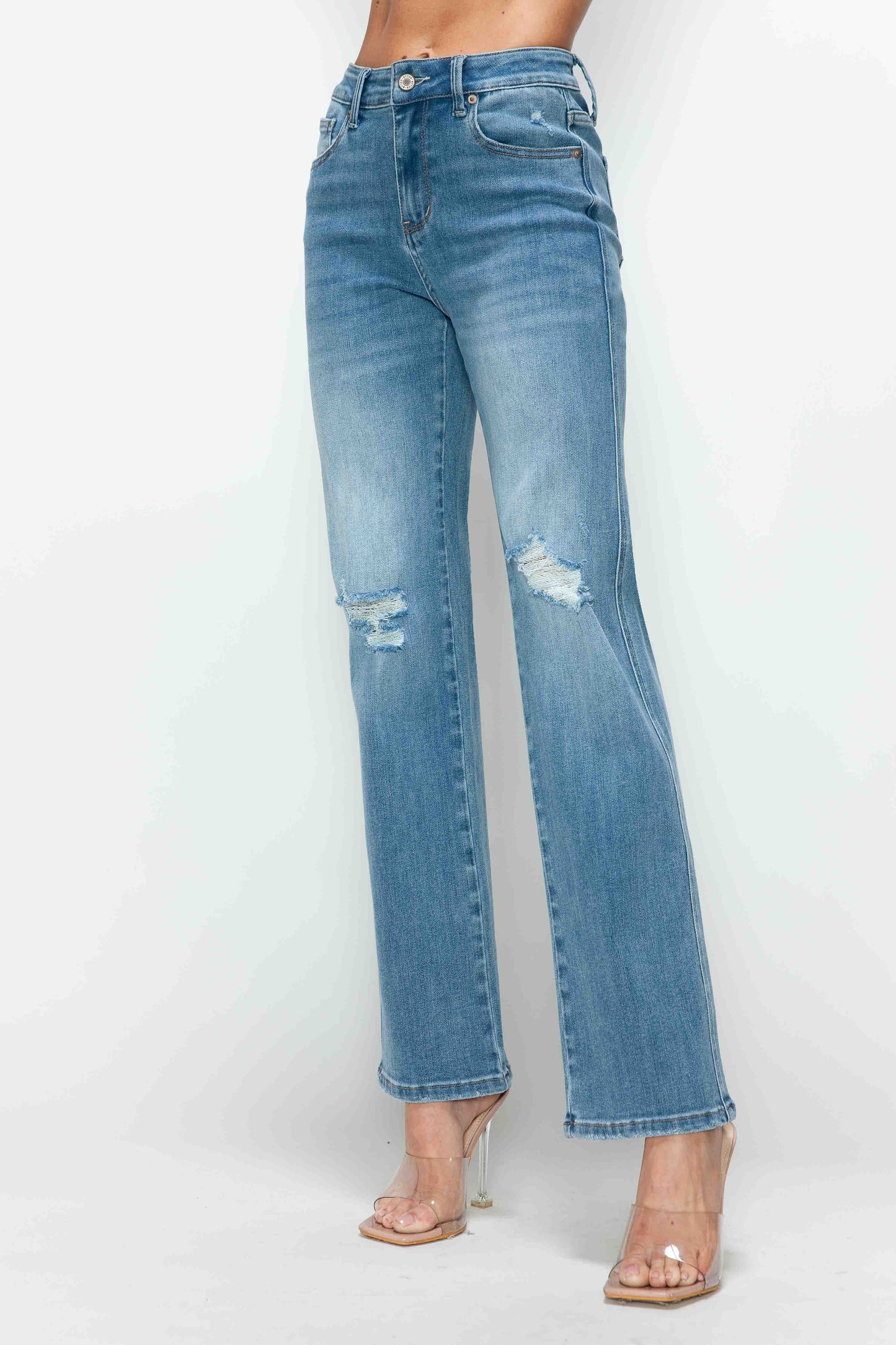 high rise straight leg jean bytos
