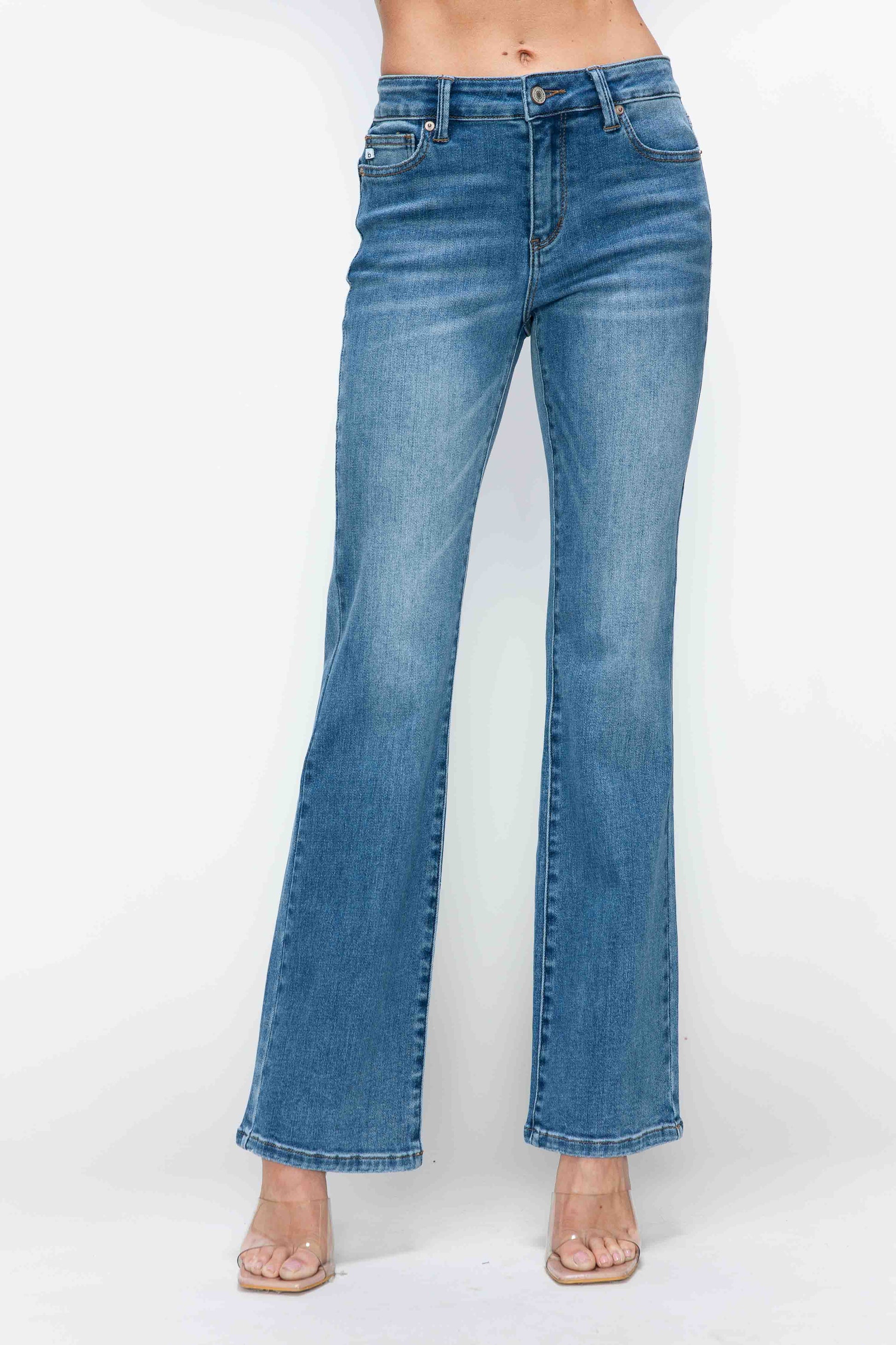 MID RISE FLARE LEG bytos