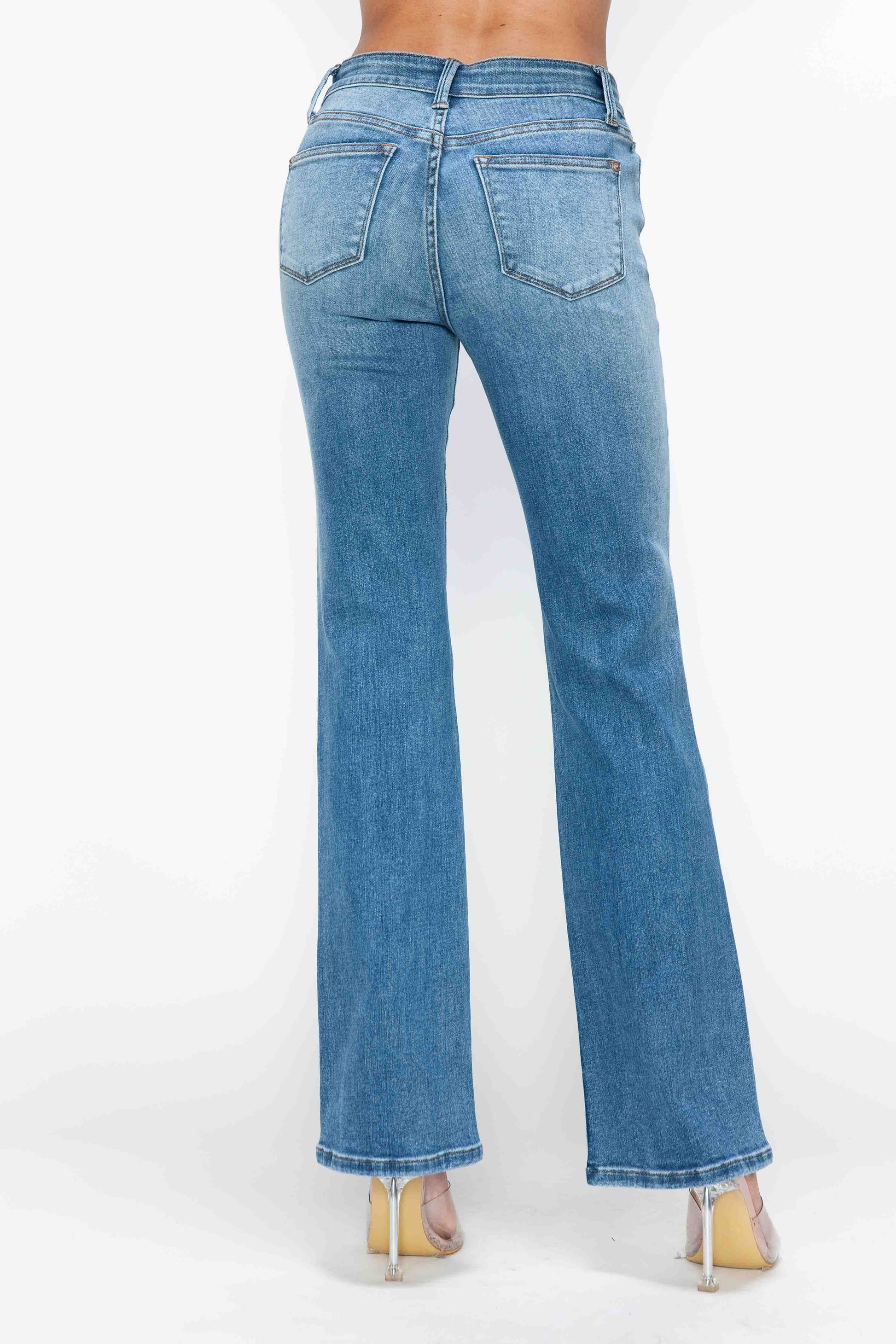 MID RISE FLARE LEG bytos